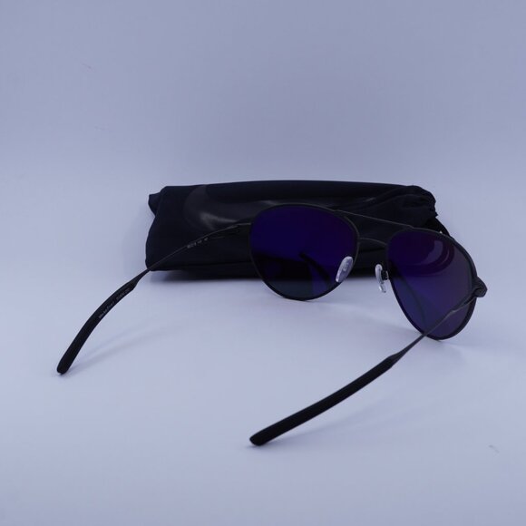 NIKE ACE DRIVER I EV24041 010 Aviator Sunglasses - Matte Black/Grey - Picture 9 of 9